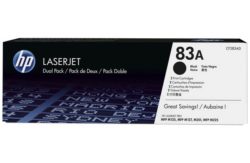 HP 83A 2-pack Black Original LaserJet Toner (CF283AD)